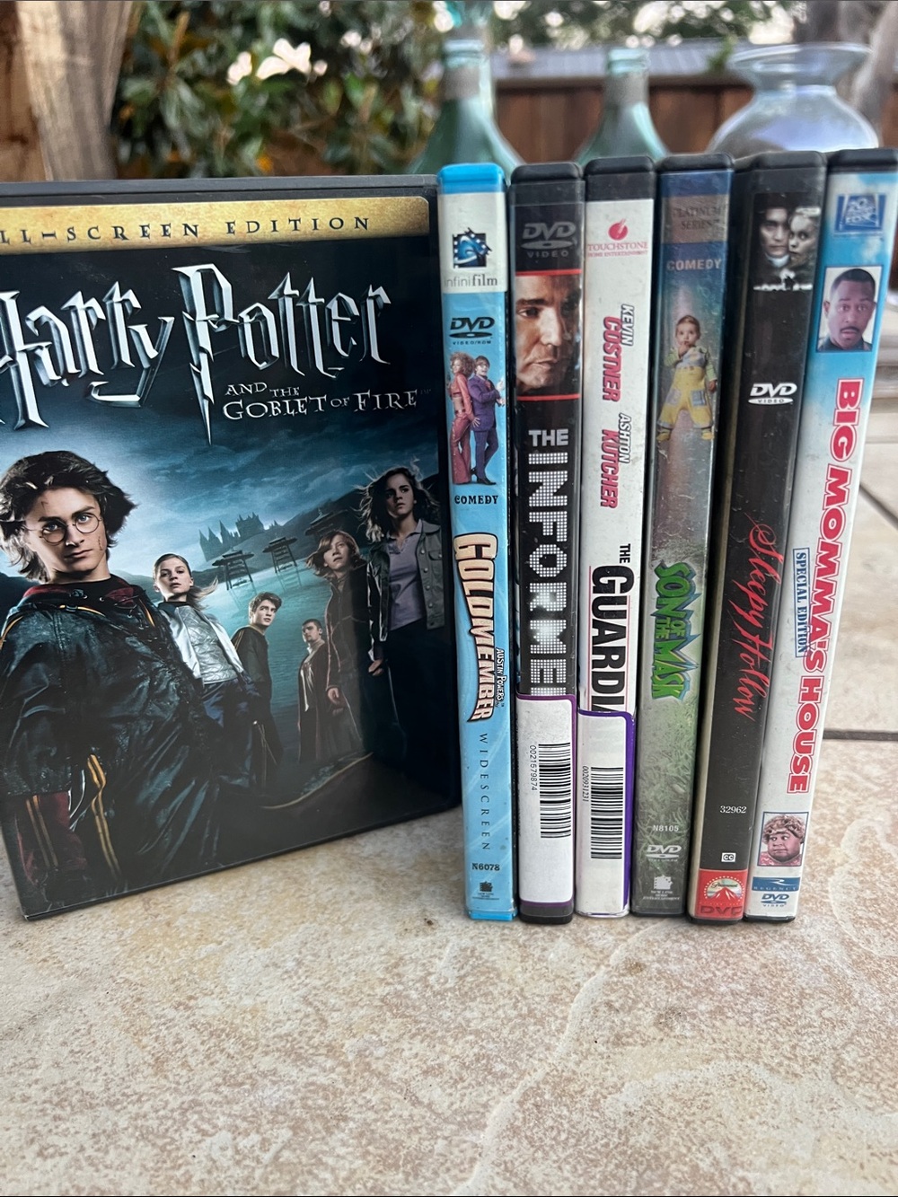 Harry Potter and the Goblet of Fire DVD + Assorted Movie DVD Lot